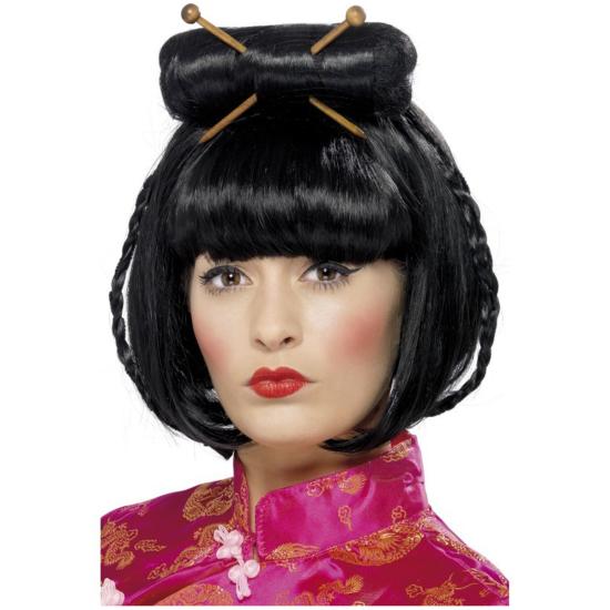 Peluca dama oriental Peluca dama oriental