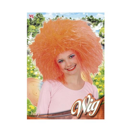 Peluca de hada naranja para niña Peluca de hada naranja para niña