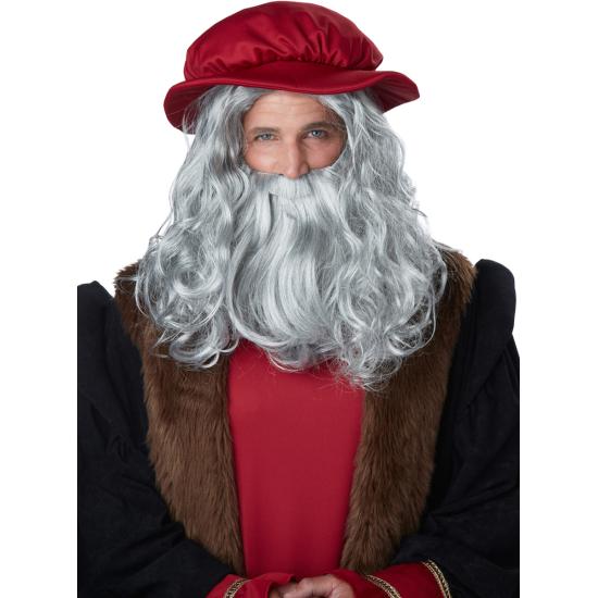 Peluca de hombre del Renacimiento Peluca de hombre del Renacimiento