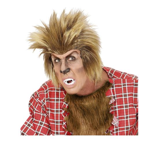 Peluca de hombre lobo rubia Peluca de hombre lobo rubia