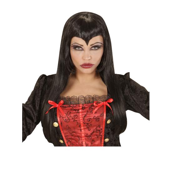 Peluca de vampiresa flequillo en V para mujer Peluca de vampiresa flequillo en V para mujer