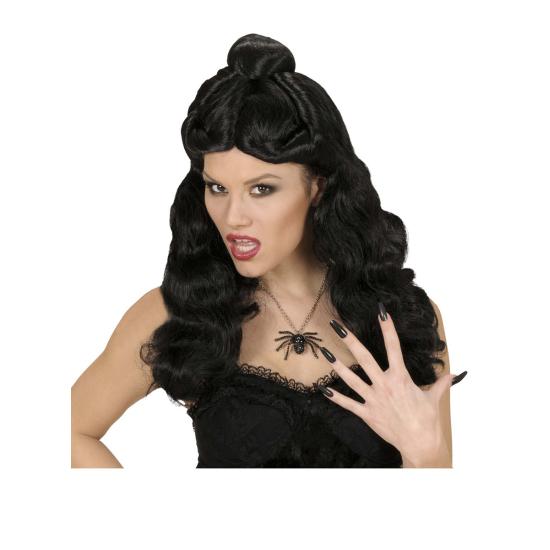 Peluca de vampiresa victoriana Peluca de vampiresa victoriana