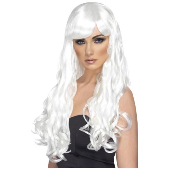 Peluca del deseo blanca Peluca del deseo blanca