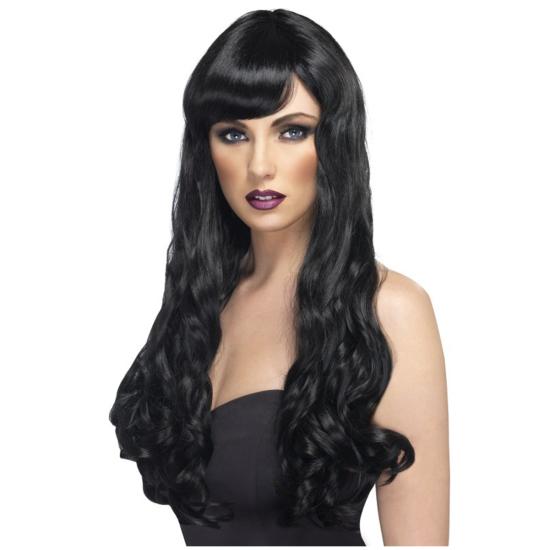 Peluca del deseo negra Peluca del deseo negra