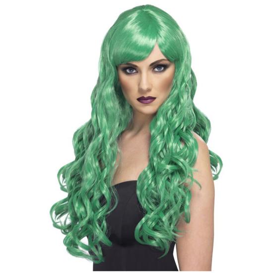 Peluca del deseo verde Peluca del deseo verde