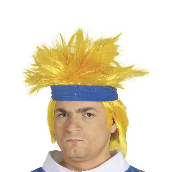 Peluca hombre manga rubia Peluca hombre manga rubia