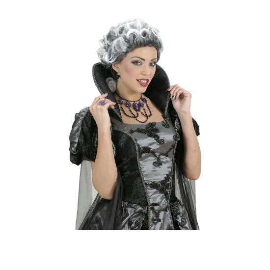 Peluca marqués gótico Peluca marqués gótico