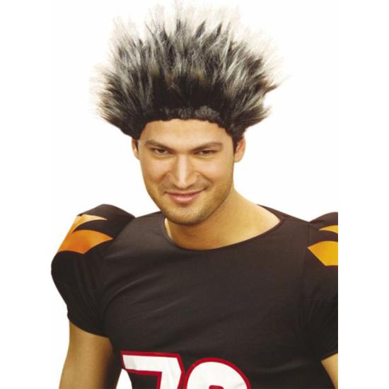 Peluca punky con mechas Peluca punky con mechas