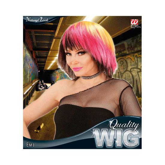 Peluca rosa gótica para mujer Peluca rosa gótica para mujer