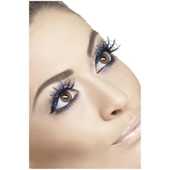 Pestañas de telaraña azules Pestañas de telaraña azules