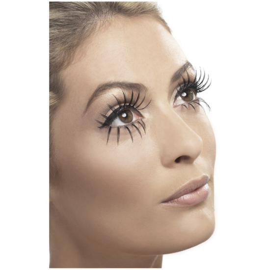 Pestañas postizas negras largas Pestañas postizas negras largas