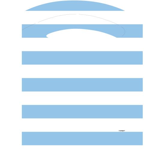 Set de 1º cumpleaños azul y blanco Set de 1º cumpleaños azul y blanco