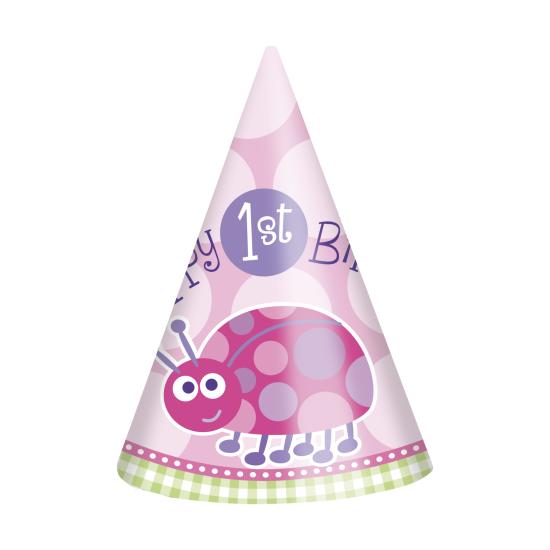 Set de 1º cumpleaños mariquita rosa Set de 1º cumpleaños mariquita rosa