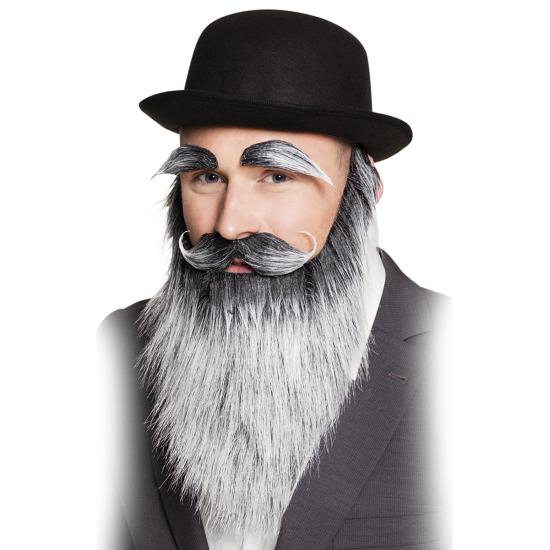 Kit de Barba y Bigote con Cejas Canosas. Kit de Barba y Bigote con Cejas Canosas.