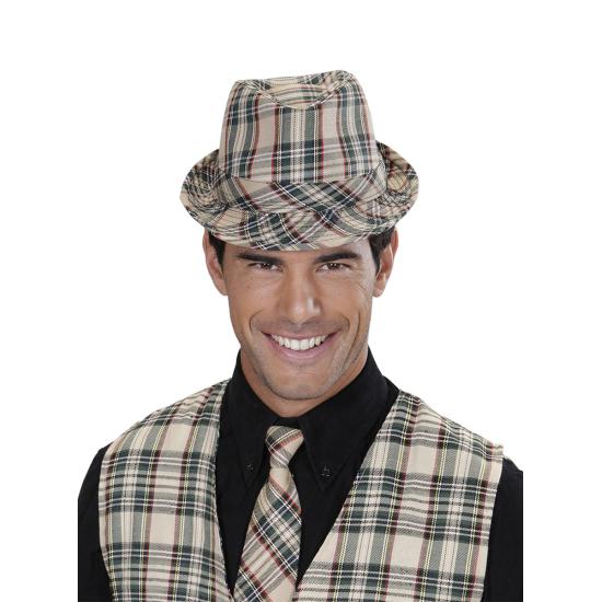 Sombrero de cuadros para adulto Sombrero de cuadros para adulto