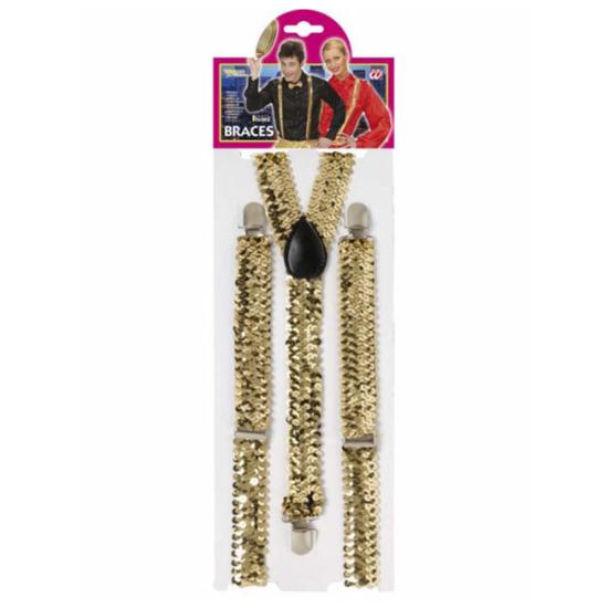 Tirantes de lentejuelas doradas Tirantes de lentejuelas doradas