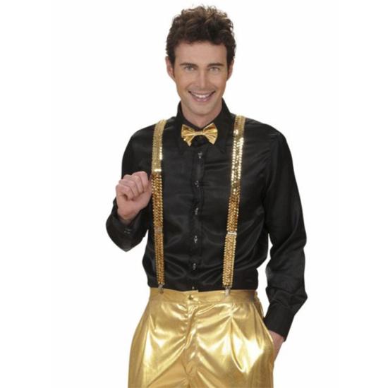 Tirantes de lentejuelas doradas Tirantes de lentejuelas doradas