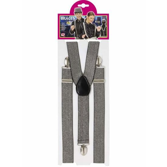 Tirantes de lúrex plateados Tirantes de lúrex plateados