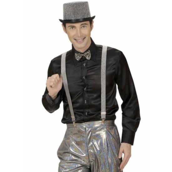 Tirantes de lúrex plateados Tirantes de lúrex plateados