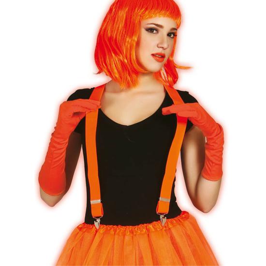 Tirantes naranja neón * Tirantes naranja neón *