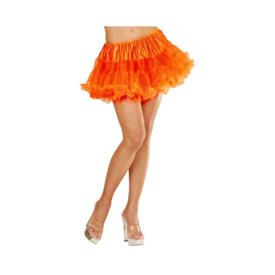 Tutú naranja neón mujer Tutú naranja neón mujer