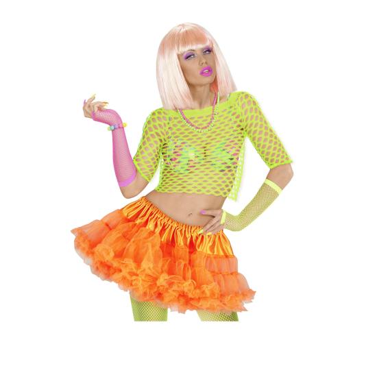 Tutú naranja neón mujer Tutú naranja neón mujer
