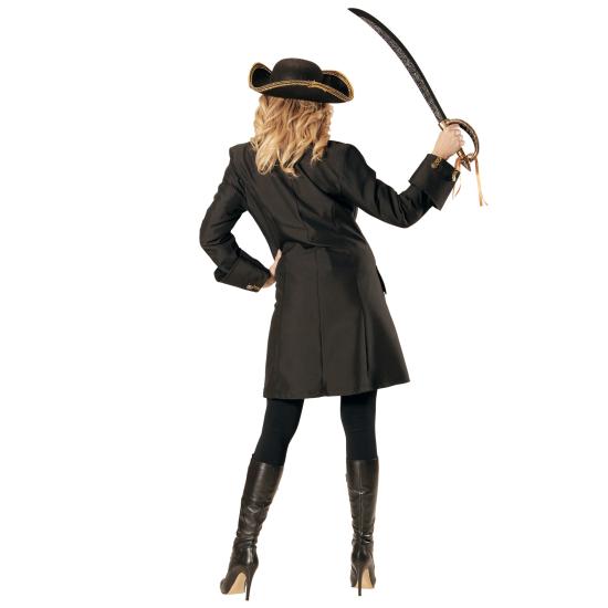 Abrigo Aspecto Cuero Negro Multi personajes para adulta Abrigo Aspecto Cuero Negro Multi personajes para adulta