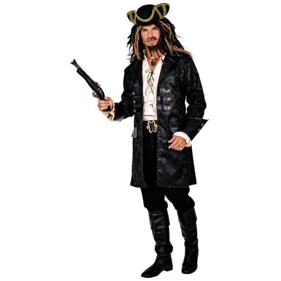 Abrigo Aspecto Cuero Negro Multi personajes adulto Abrigo Aspecto Cuero Negro Multi personajes adulto