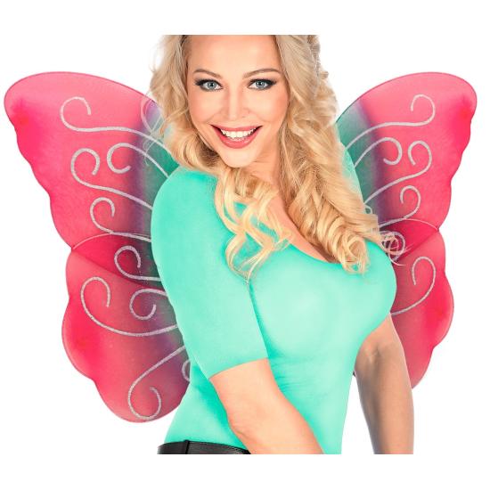 Alas de Mariposa con purpurina multi color Alas de Mariposa con purpurina multi color