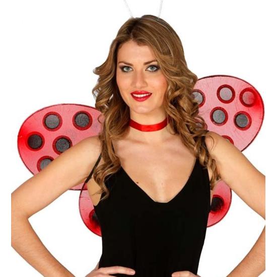 Alas de mariquita de 52 x 43 cms para disfraces Alas de mariquita de 52 x 43 cms para disfraces