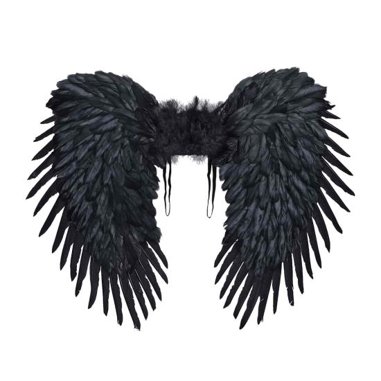 Alas Plumas color Negras Premium Alas Plumas color Negras Premium