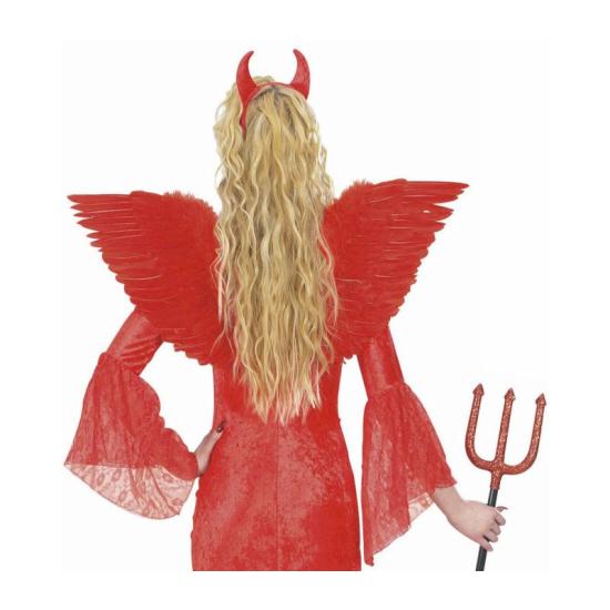 Alas rojas con plumas 86X31 cms Alas rojas con plumas 86X31 cms