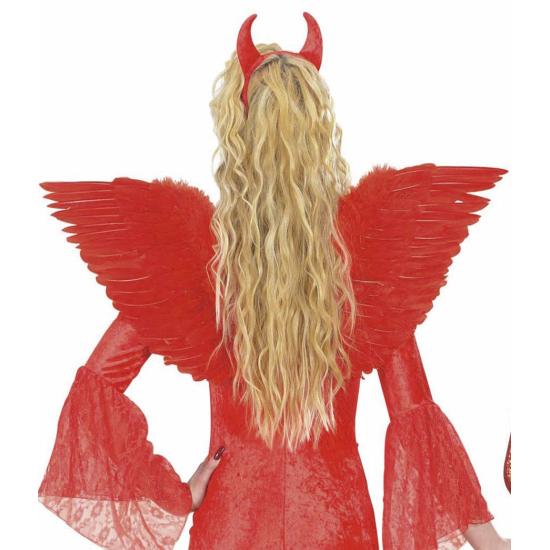 Alas rojas con plumas 86X31 cms Alas rojas con plumas 86X31 cms