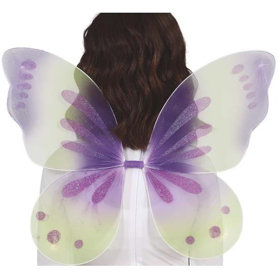 Alas Verdes y Lila infantil 40 x 40 cms Alas Verdes y Lila infantil 40 x 40 cms