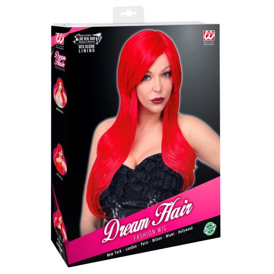 Alicia Cosplay Dream Hair peluca, mujer, color rojo Alicia Cosplay Dream Hair peluca, mujer, color rojo