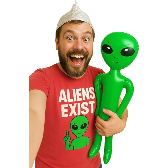 Alien Hinchable Verde (85 cm) Alien Hinchable Verde (85 cm)