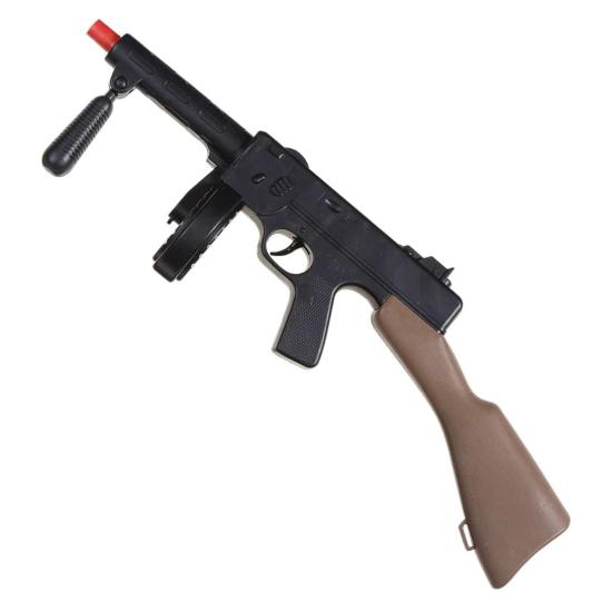 Ametralladora disfraz Ganster 50 cms con Sonido . Ametralladora disfraz Ganster 50 cms con Sonido .