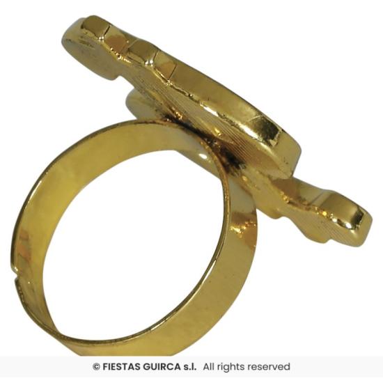 Anillo Dollar Dorado. Anillo Dollar Dorado.