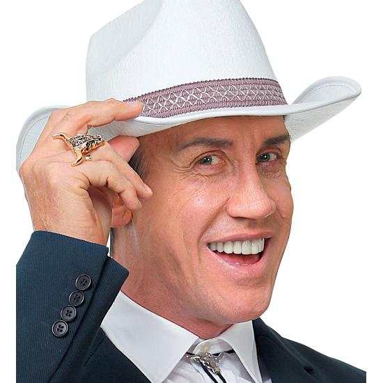 Anillo Dorado Calavera de Búfalo Anillo Dorado Calavera de Búfalo