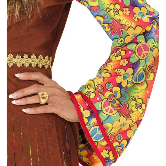 Anillo Paz y Amor color Oro. Anillo Paz y Amor color Oro.