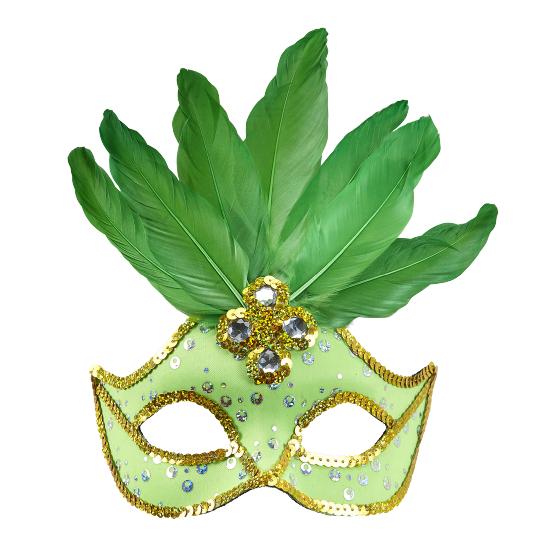 Antifaz Brasileño lentejuelas y plumas varios colores Antifaz Brasileño lentejuelas y plumas varios colores