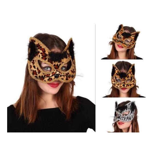 Antifaz Gato Bigote 4 st Antifaz Gato Bigote 4 st