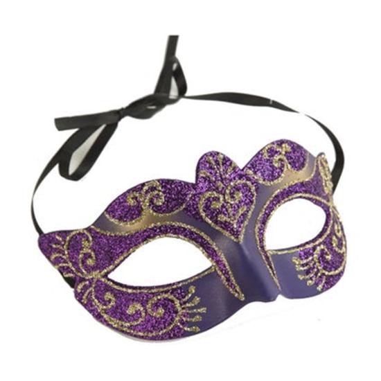 Antifaz Purpurina Morado Antifaz Purpurina Morado