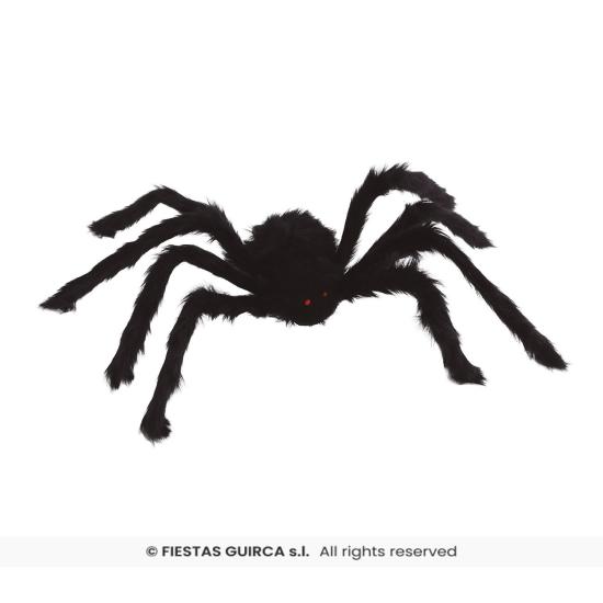 Araña negra, 70 cms. Araña negra, 70 cms.