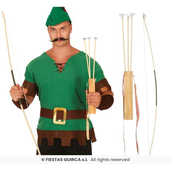 Arco 105 cms. con tres flechas Arco 105 cms. con tres flechas