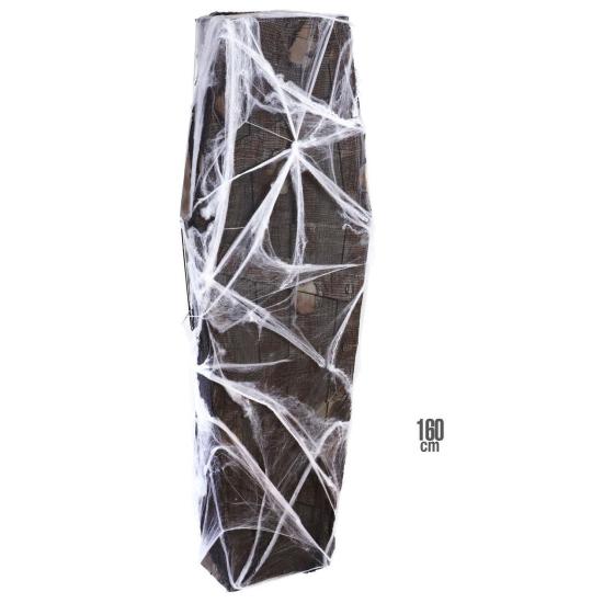 Ataúd con telarañas de 160 cms. Ataúd con telarañas de 160 cms.