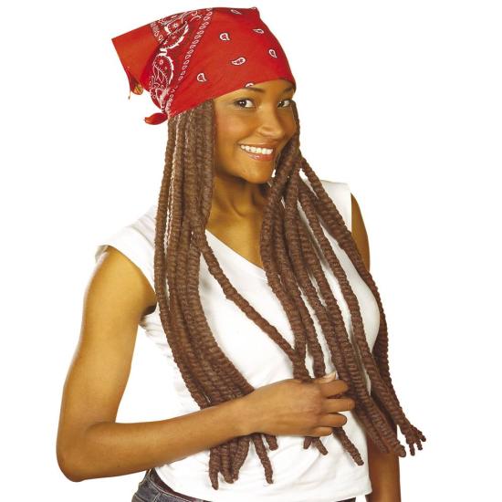 Bandana con Rastas surtidas en 4 colores . Bandana con Rastas surtidas en 4 colores .