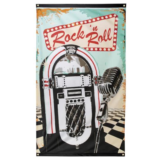 Bandera Rock 'n Roll Grease 150x90cm Bandera Rock 'n Roll Grease 150x90cm