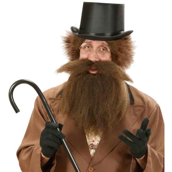 Barba con Bigote Personajes Castaña. Barba con Bigote Personajes Castaña.