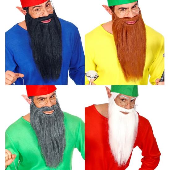 Barba para Disfraces con Bigote Personajes Barba para Disfraces con Bigote Personajes